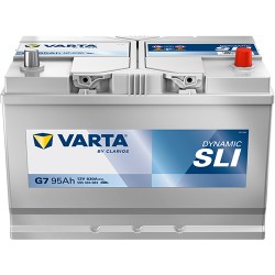 Batería Batteria auto Varta G7 12V 95Ah 830A para Claas Nectis 247 1996